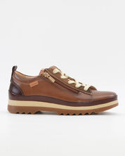 ZAPATO DE CORTE DEPORTIVO MUJER PIKOLINOS VIGO CORDON Y CREMALLERA TOPO W3W-6979C5