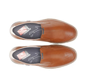 ZAPATO MOCASIN HOMBRE FLUCHOS COLOR CUERO BARRY F1157