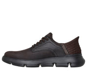 SNEAKERS HOMBRE SKECHERS MARRON 205046 CHOC SLIP-INS