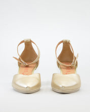 ZAPATO VESTIR MUJER PUNTERA Y TALON CERRADO CON PULSERA COLOR PLATINO DESIREE MACA 3