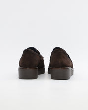 ZAPATO MOCASIN MUJER FLECHOS SERRAJE MARRÓN CHOCOLATE DORKING by FLUCHOS D9782 ÉBANO