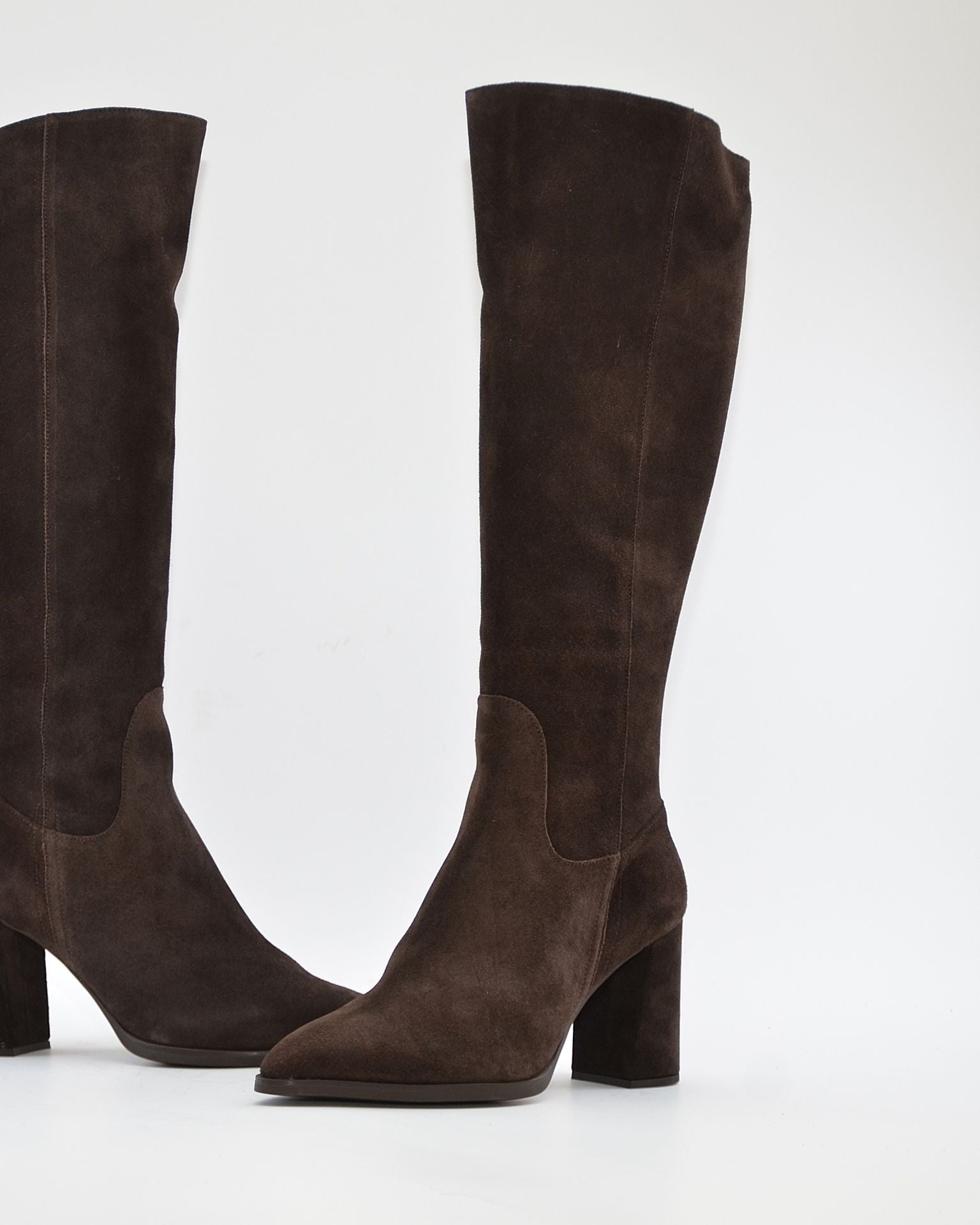 BOTA ALTA MUJER SERRAJE MARRÓN CHOCOLATE WONDERS M-5443 TESTA