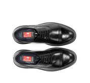 ZAPATO CORDON PICADO NEGRO F0629 BELGAS