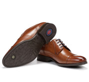 ZAPATO CORDON VESTIR CUERO 8412 HERACLES