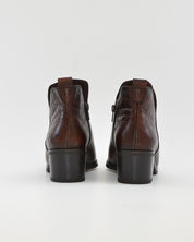 BOTIN MUJER COWBOY PIEL MARRÓN KAOLA 3056