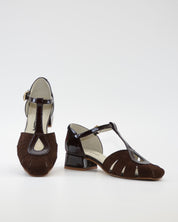 SANDALIA CANGREJERA MUJER MARRON CHOCOLATE LACOMBA COLUMBINE