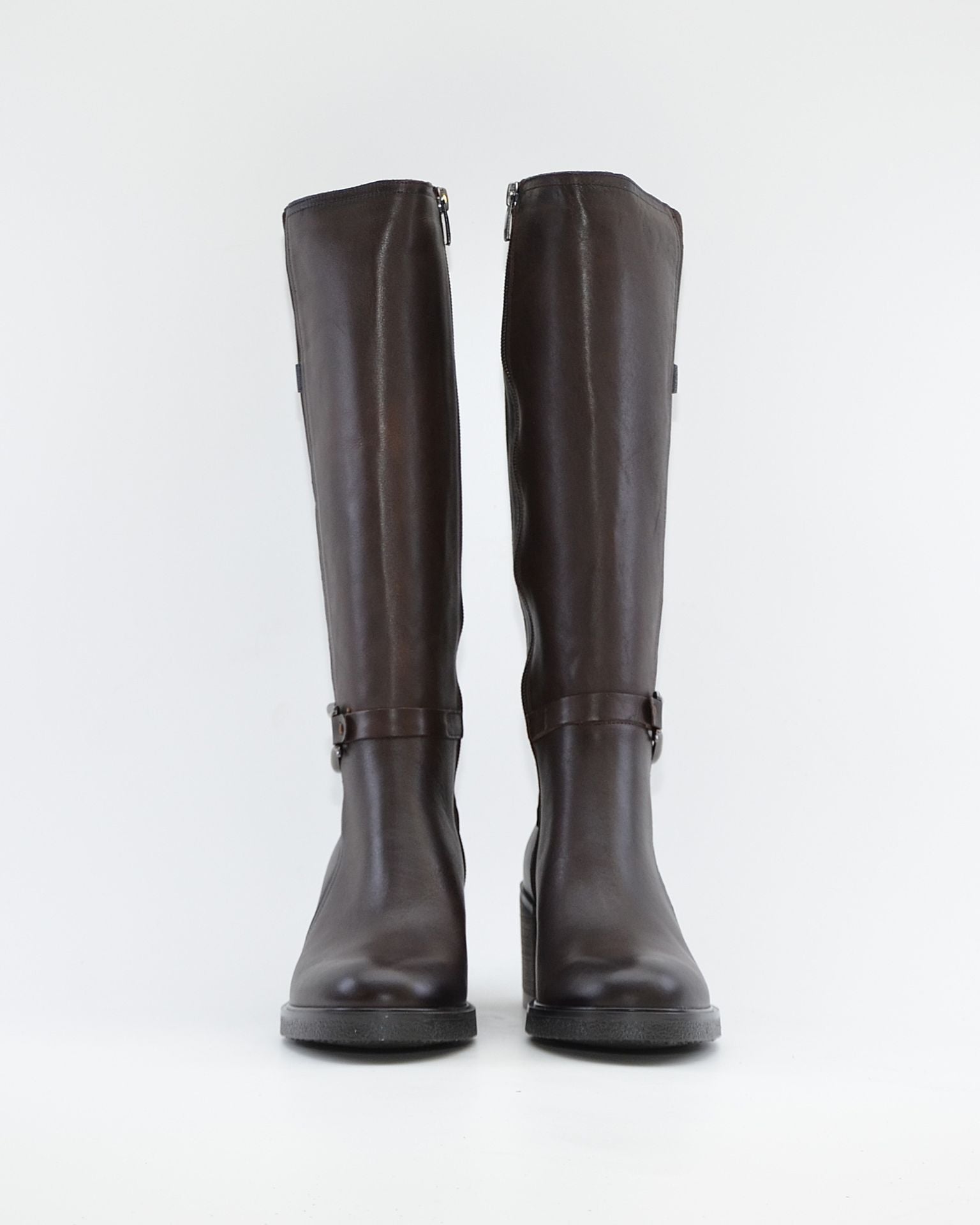 BOTA ALTA MUJER PIEL MARRON CHOCOLATE DORKING by FLUCHOS D9752 CAFÉ