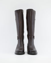 BOTA ALTA MUJER PIEL MARRON CHOCOLATE DORKING by FLUCHOS D9752 CAFÉ