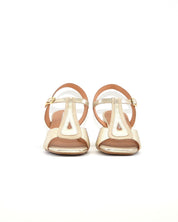 SANDALIA TACON MUJER COLOR PLATINO FRANK STARM H047