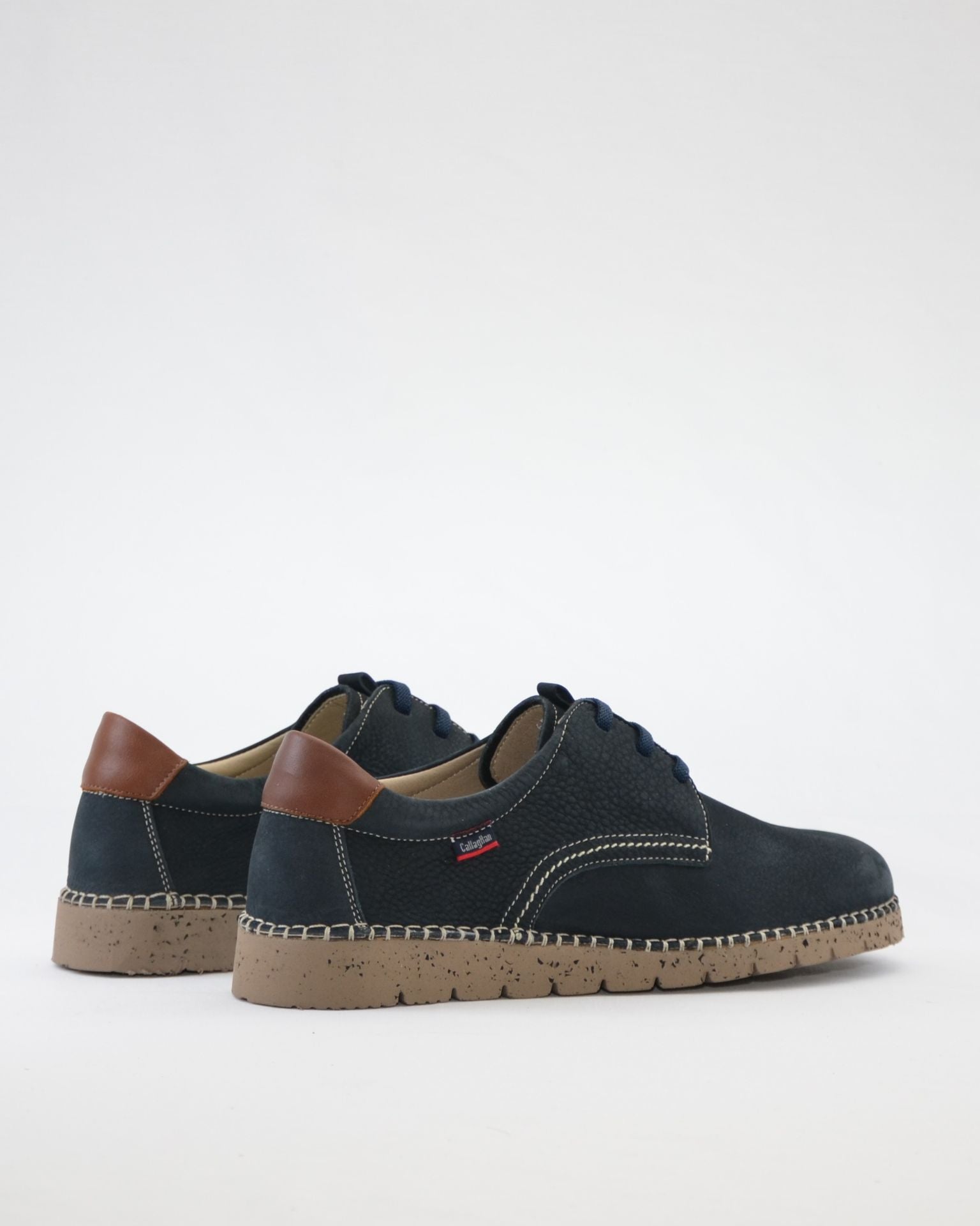 ZAPATO DE HOMBRE CALLAGHAN AZUL CON CORDONES 65201