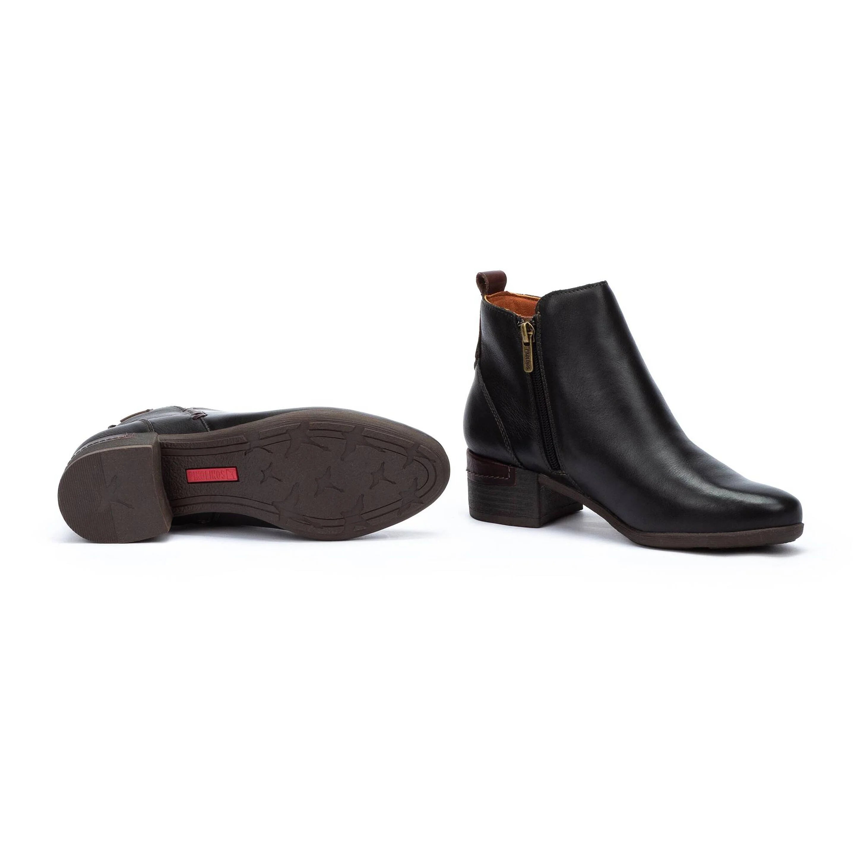 BOTIN MUJER NEGRO MALAGA W6W-8950