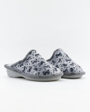 ZAPATILLAS DE CASA MUJER CON CUÑA BIO RELAX 1800 APONI GRIS