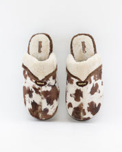 ZAPATILLAS DE CASA MUJER ABIERTA DEVALVERDE 1205 BEIGE VACA