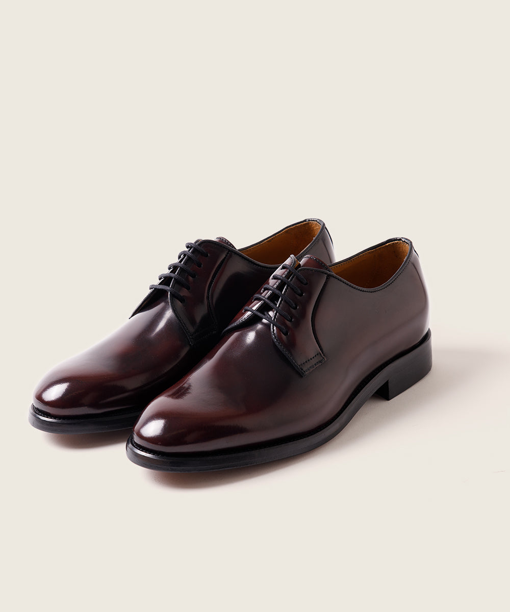 ZAPATO CORDON HOMBRE FLORENTIC BURDEOS 7006 BLUCHER SUELA DE CUERO