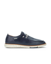 ZAPATO DE CORDONES AZUL CON CIERRES ELÁSTICOS PIKOLINOS M6L-4274C1