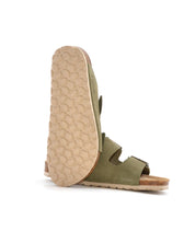 SANDALIA BIO MUJER DOS HEBILLAS D´KORKINS PARIS SERRAJE KAKI