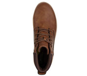 BOTA HOMBRE SKECHERS MARRON 205235 BRN WATERPROOF