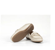 ZAPATO MOCASIN MUJER FLUCHOS COLOR BEIGE BRUNI F2156 RAW