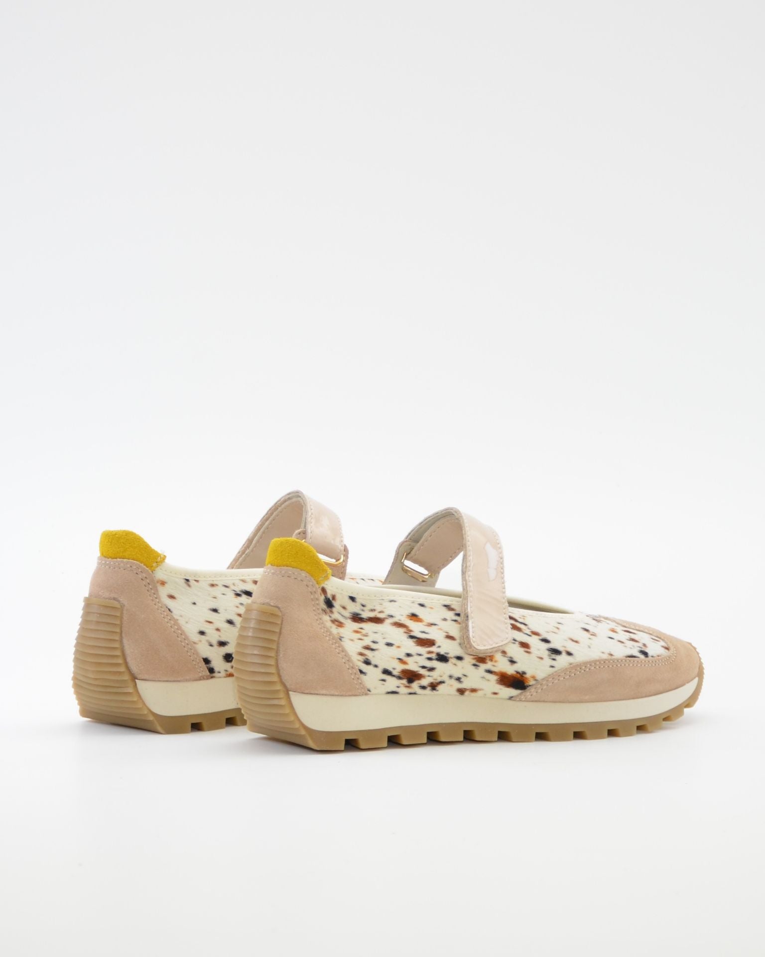 DEPORTIVO MARY JANE COMBI PONY BEIGE LACOMBA EDELWEISS EXTRAIBLE