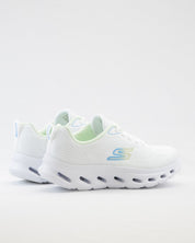 SNEAKERS MUJER SKECHERS 125145 WBL BLANCO CORDON ELÁSTICO