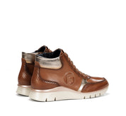 BOTIN DEPORTIVO CUERO CREMALLERA Y GOMA ELASTICA F2077 UNION