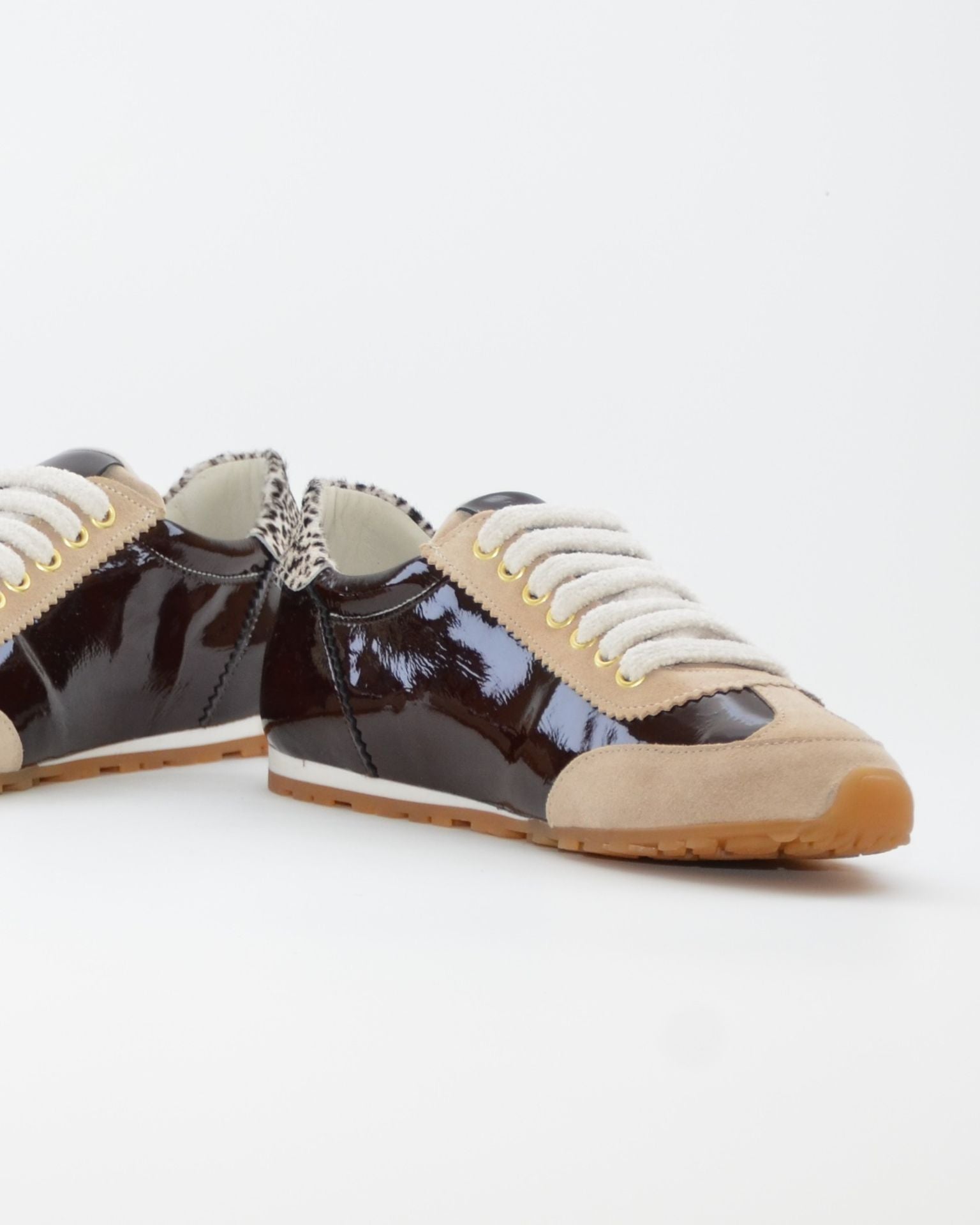 DEPORTIVO MUJER CORDON CHAROL MARRON CHOCOLATE LACOMBA NIGELLA