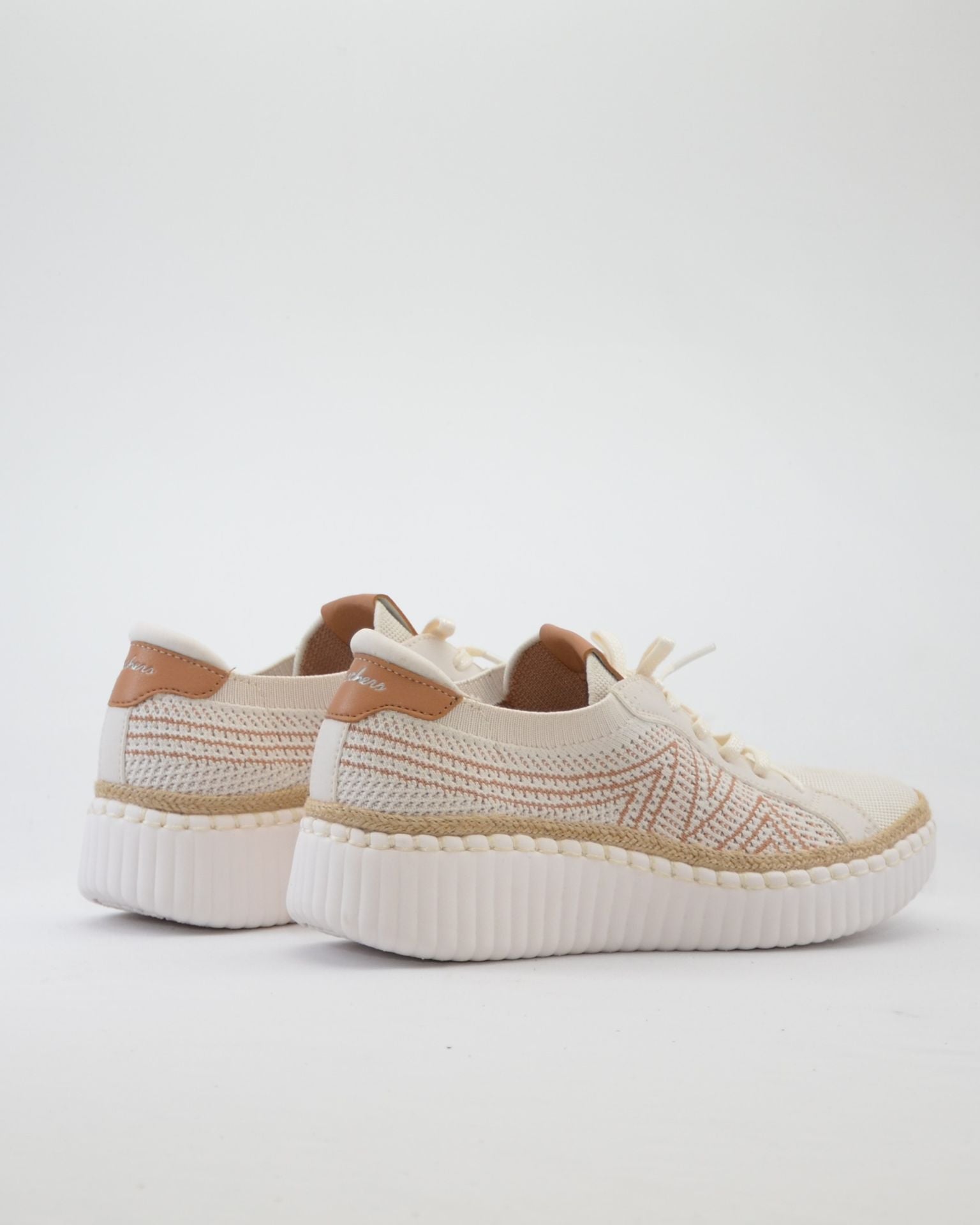 DEPORTIVO DE CORDONES MUJER LONA BLANCO SKECHERS 11716 OFWT