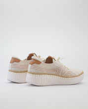 DEPORTIVO DE CORDONES MUJER LONA BLANCO SKECHERS 11716 OFWT
