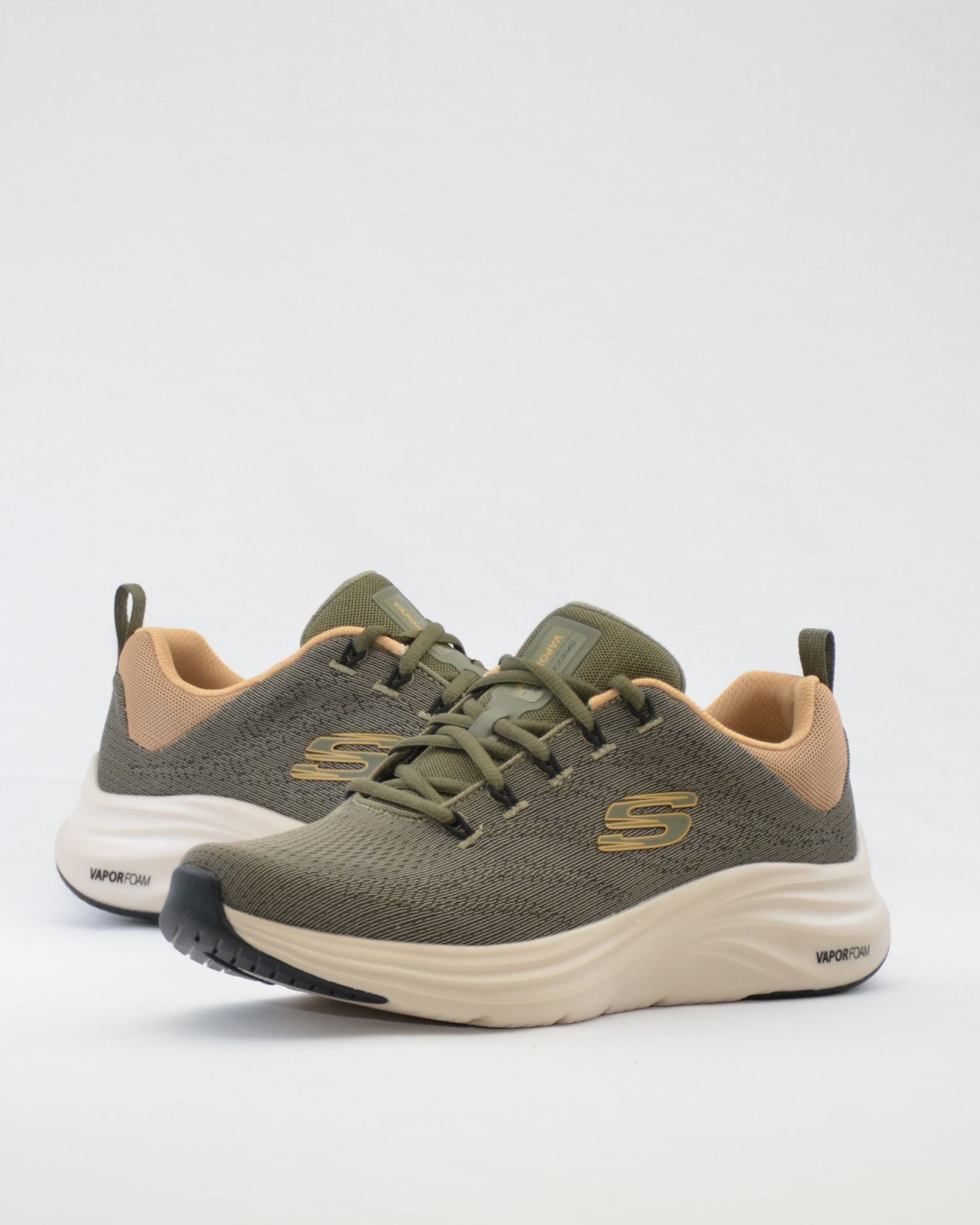 SNEAKERS HOMBRE SKECHERS VERDE 232626 OLV CORDONES