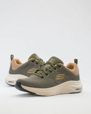 SNEAKERS HOMBRE SKECHERS VERDE 232626 OLV CORDONES