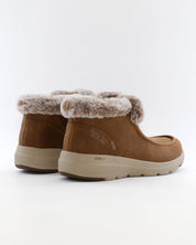 BOTIN PLANO MUJER FORRADO CON PELO SKECHERS BEIGE 144221 CSNT
