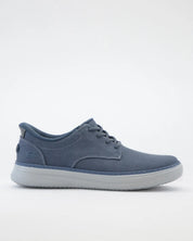 ZAPATILLA DE LONA SIN CORDONES AZUL SKECHERS 205701 NVY SLIP-INS