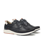 ZAPATO S FLUCHOS HOMBRE CORDON ELÁSTICO COLOR AZUL MARINO KAI F1986 OCEANO