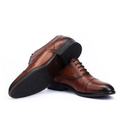 ZAPATO HOMBRE OXFORD COLOR CUERO BRISTOL M7J-4184