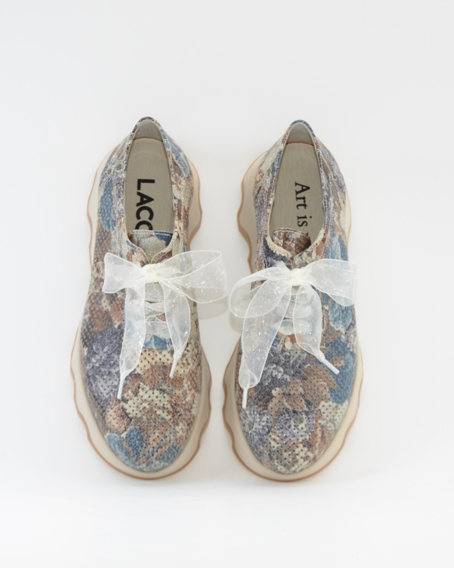 ZAPATO MUJER CORDON PIEL MULTICOLOR LACOMBA BLUEBELL CON PLANTILLA EXTRAIBLE