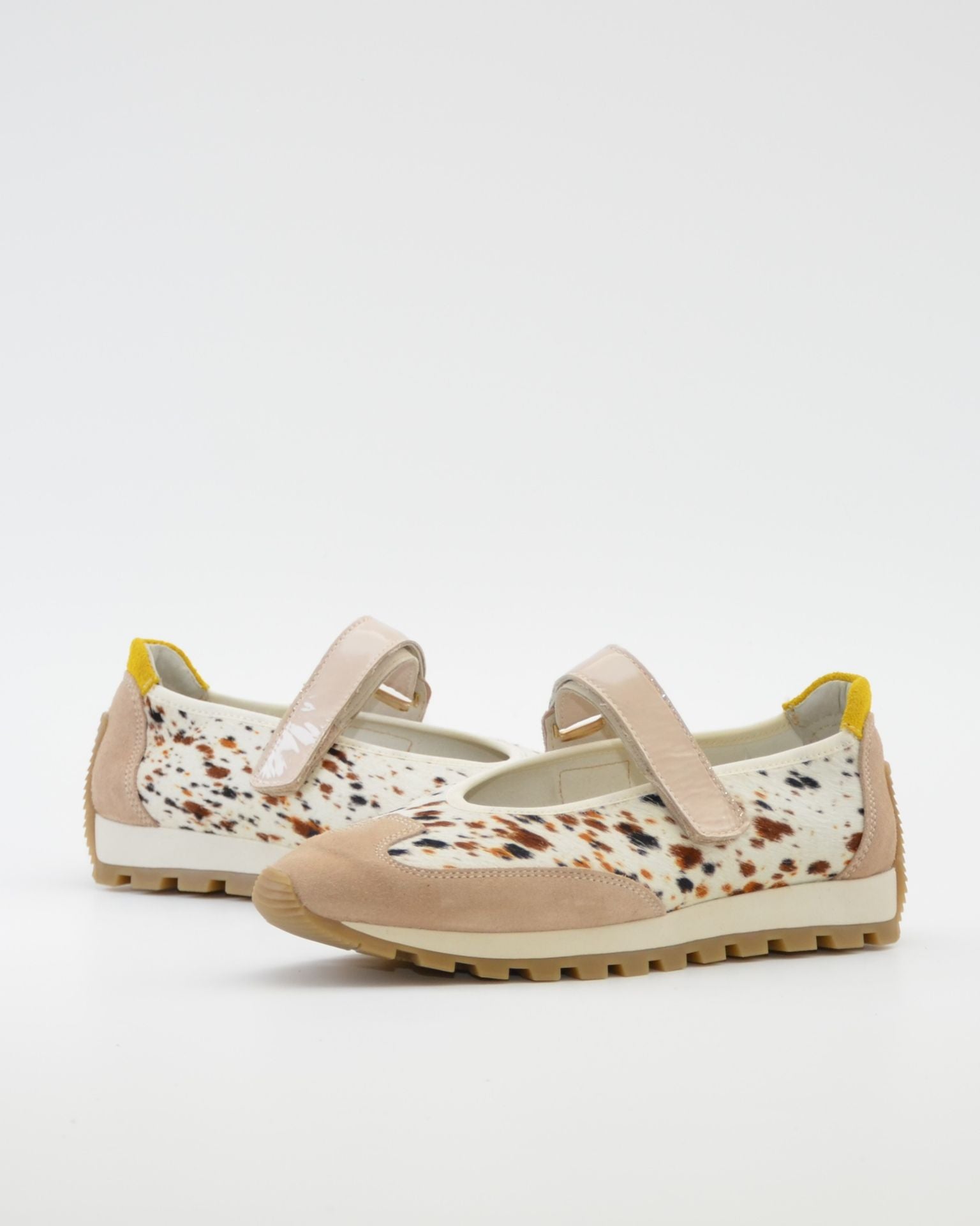 DEPORTIVO MARY JANE COMBI PONY BEIGE LACOMBA EDELWEISS EXTRAIBLE