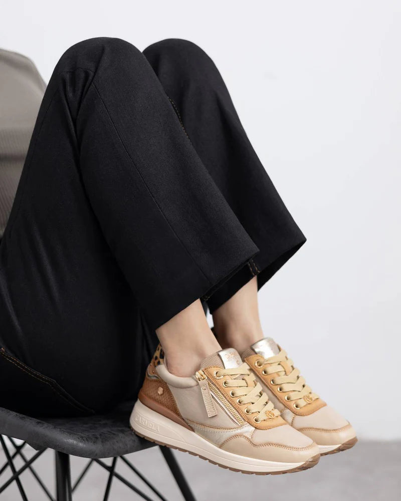 Zapatilla de mujer beig Carmela 16244201