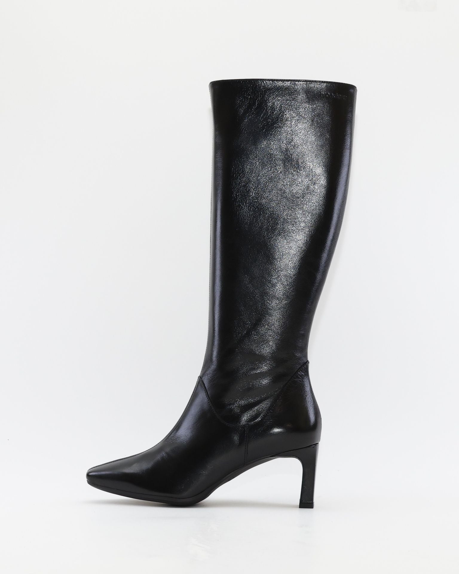 BOTA ALTA MUJER PIEL NEGRO WONDERS M-6305 TALIS