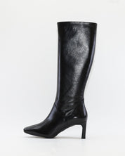 BOTA ALTA MUJER PIEL NEGRO WONDERS M-6305 TALIS