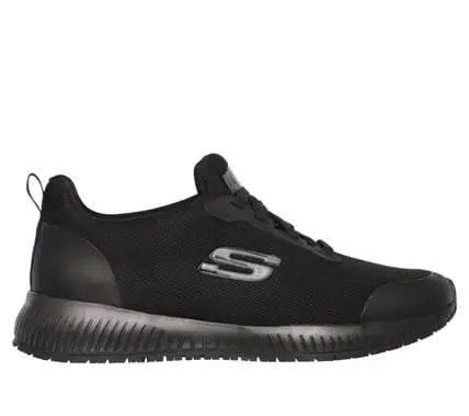 SNEAKERS MUJER SKECHERS NEGRO 77222EC BLK TRABAJO