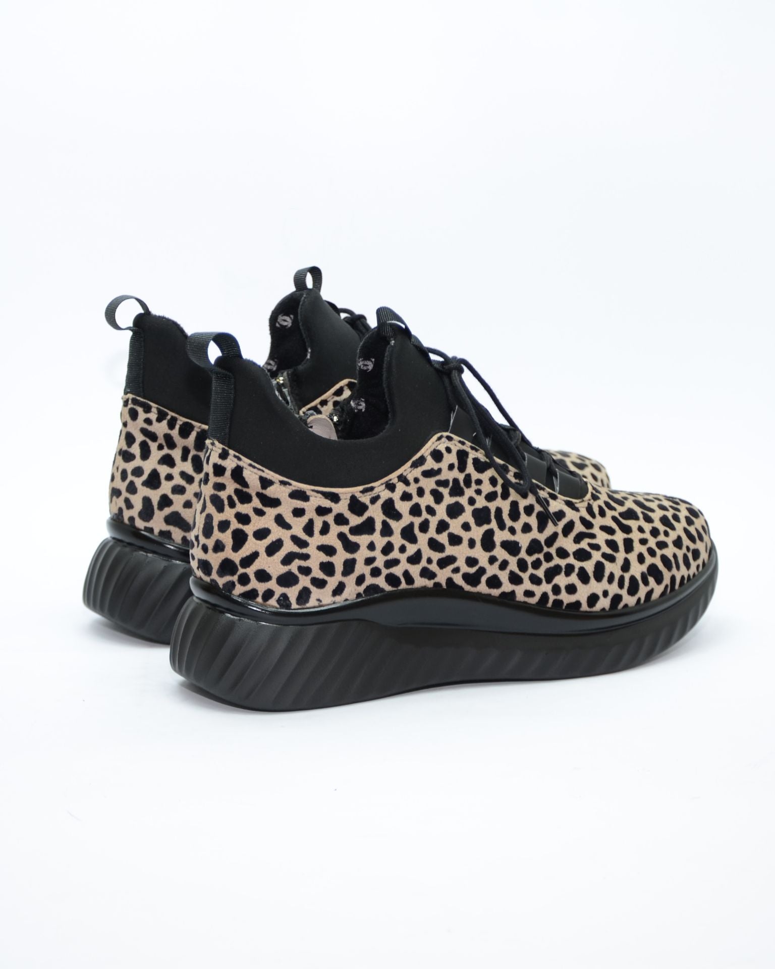DEPORTIVO MUJER ABOTINADO ANIMAL PRINT PISO GRUESO 6500 CONFORT CLASS