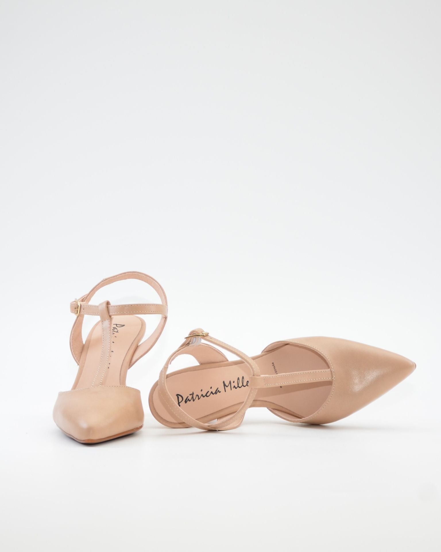 ZAPATO VESTIR MUJER COLOR NUDE CIERRE PULSERA PATRICIA MILLER 6020P