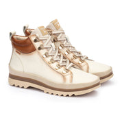BOTIN DEPORTIVO MUJER CORDONES Y CREMALLERA NATA W3W-8564 VIGO