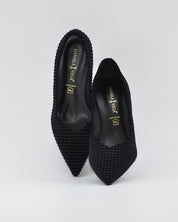 ZAPATO SALON MUJER ESTILETO COLOR NEGRO DANIELA VEGA 2333S MOIRA