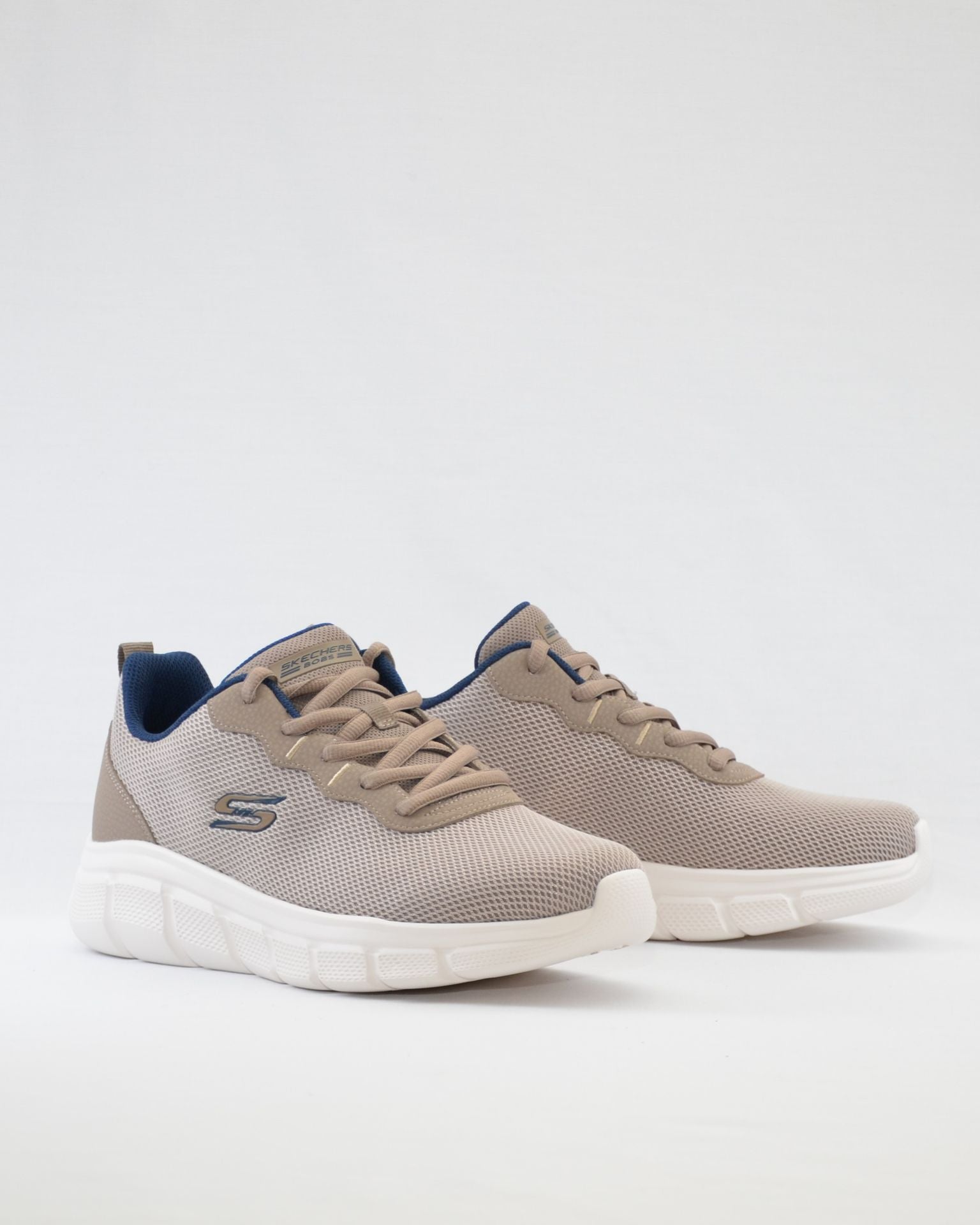 SNEAKERS HOMBRE SKECHERS TAUPE 118109 TPE CORDONES