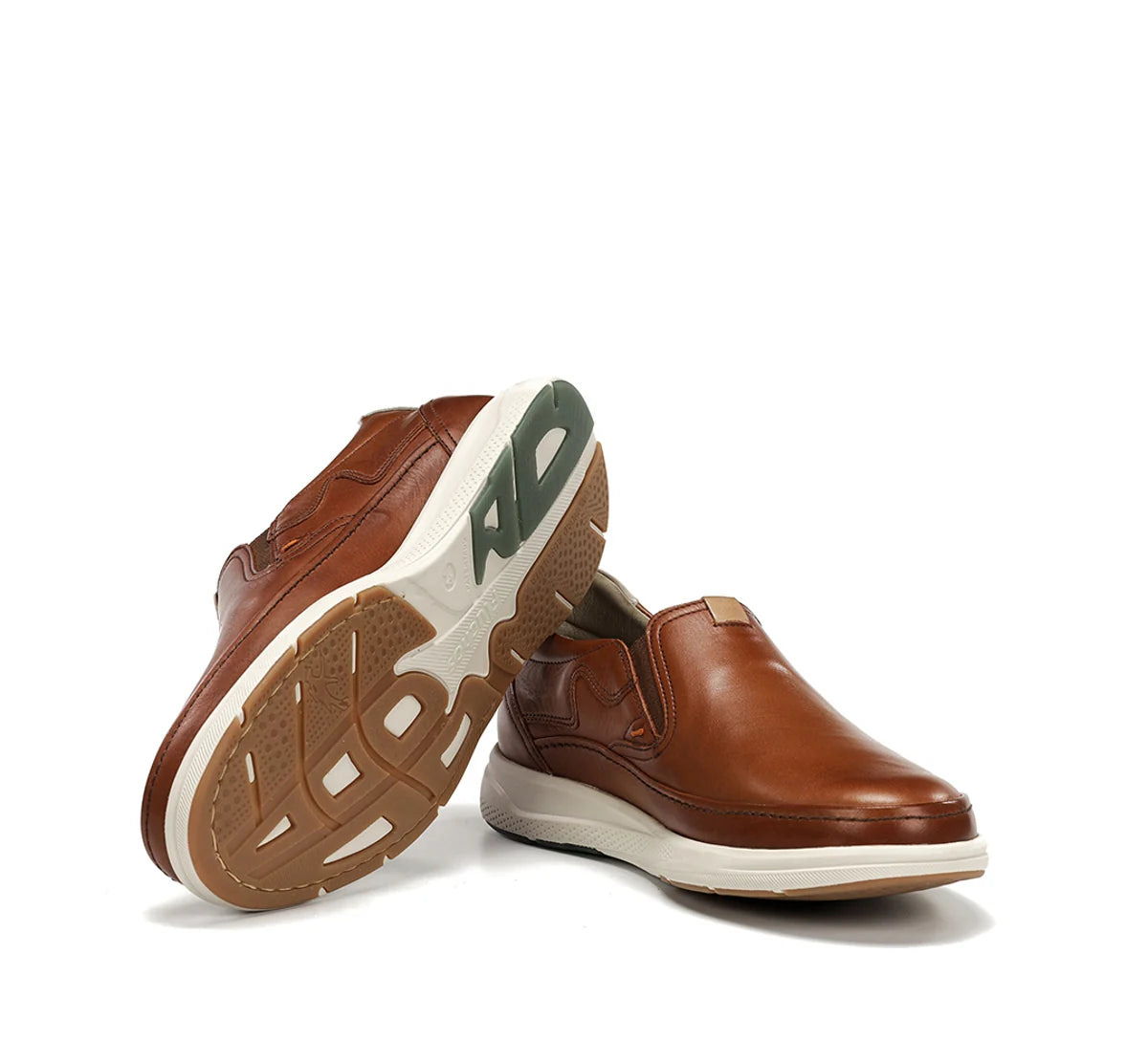 ZAPATO MOCASIN HOMBRE COLOR CUERO FLUCHOS KADIR F2445