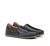 ZAPATO MOCASION FLUCHOS AZUL MARINO CON ELÁSTICOS MARINER 9883