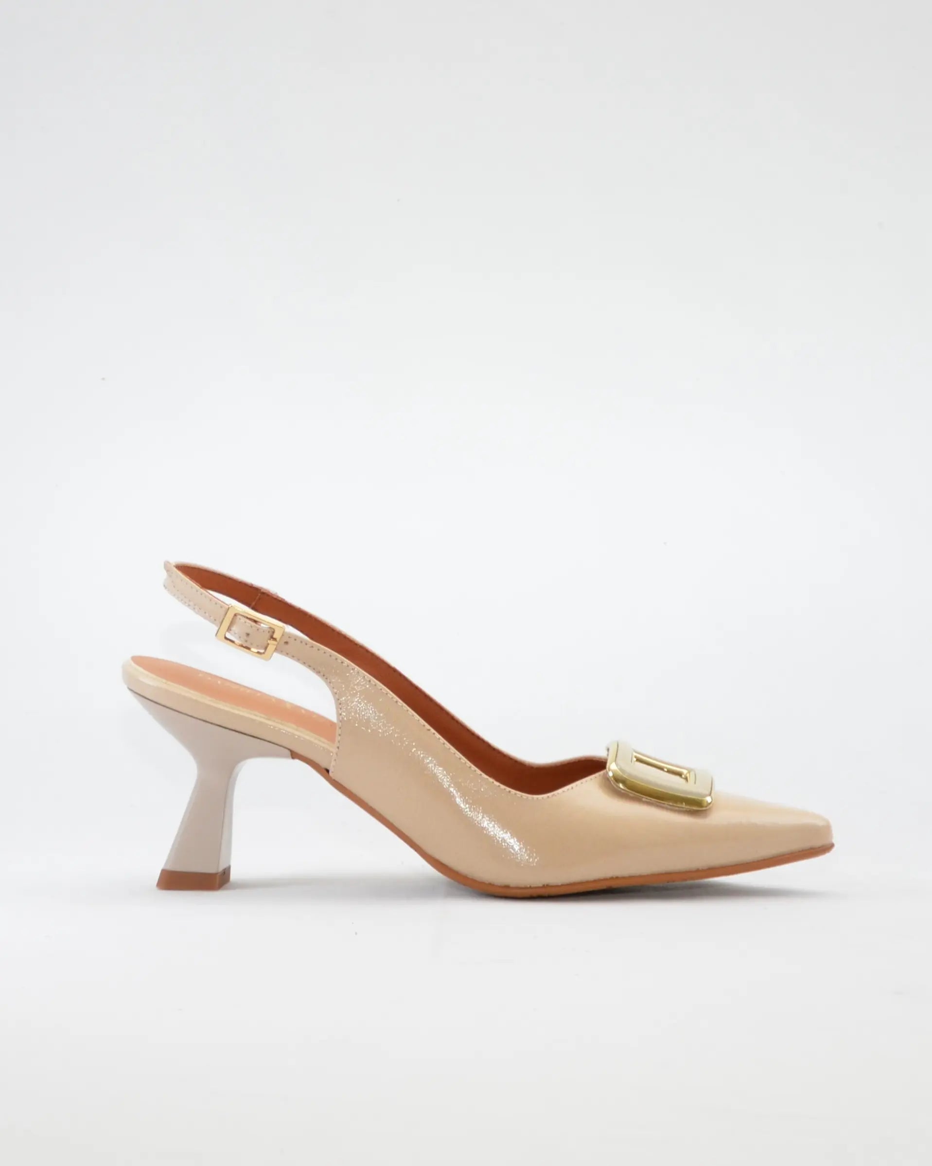 SALON DESTALONADO ADORNO METAL COLOR NUDE METALIZADO DANIELA V. 2752BD SAHARA