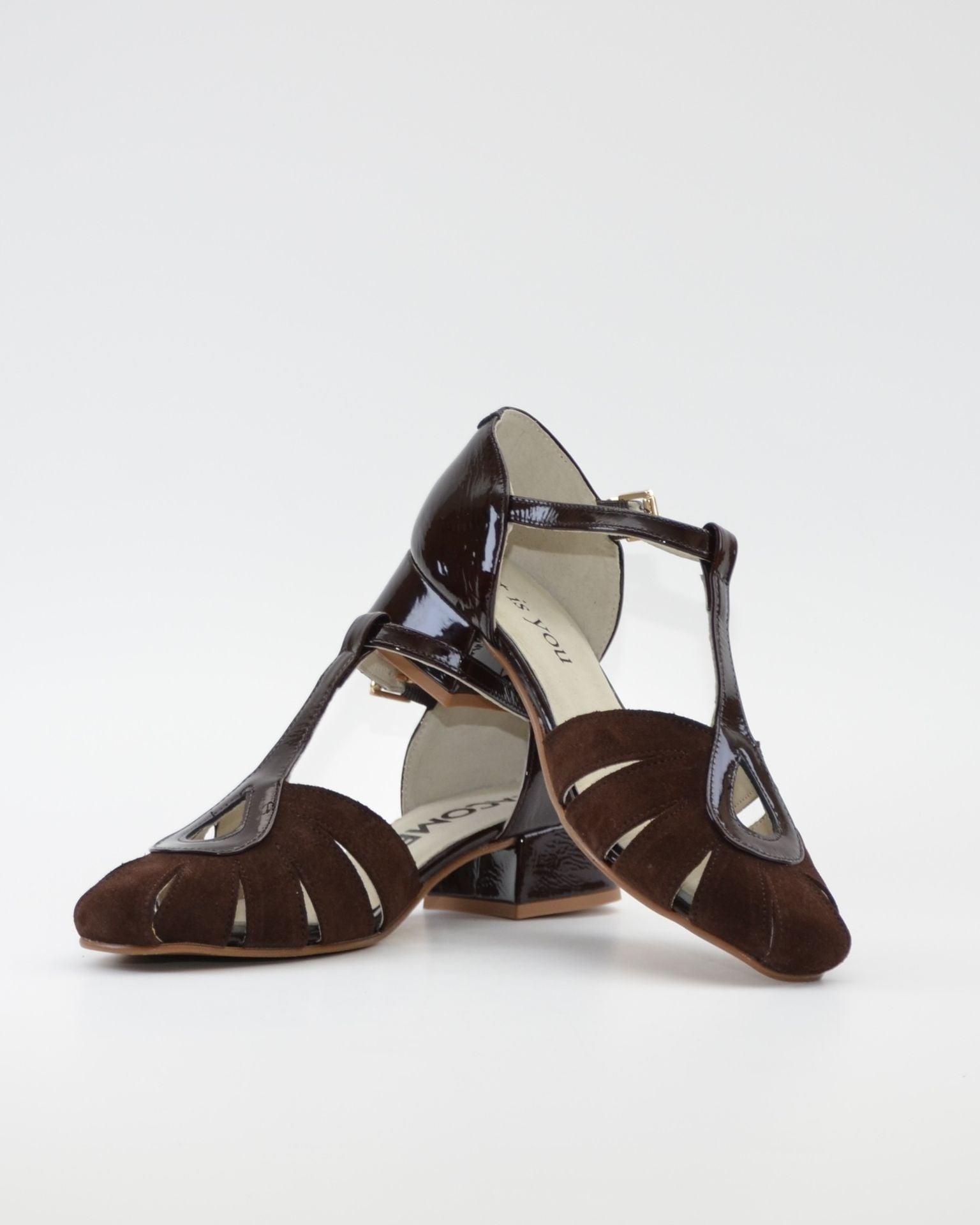 SANDALIA CANGREJERA MUJER MARRON CHOCOLATE LACOMBA COLUMBINE