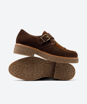 ZAPATO MUJER HEBILLA SERRAJE MARRON LACOMBA CESTRUM